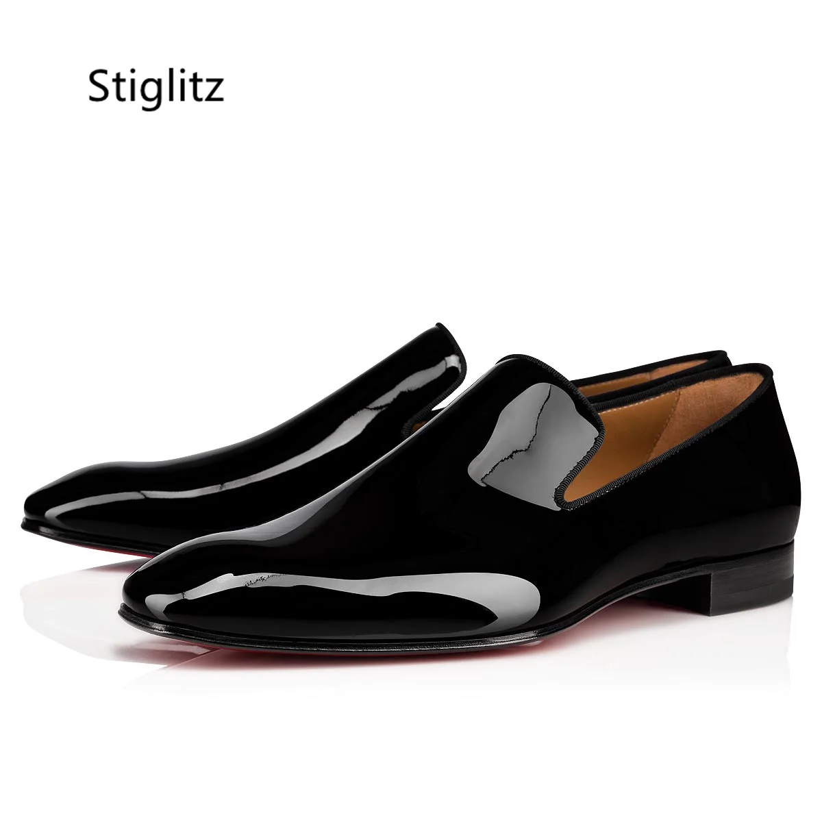 

Black Dress Leather Shoes Men's Luxury Genuine Leather Formal Business Shoes Slip On Low Heel Wedding Party Banquet Male Shoes