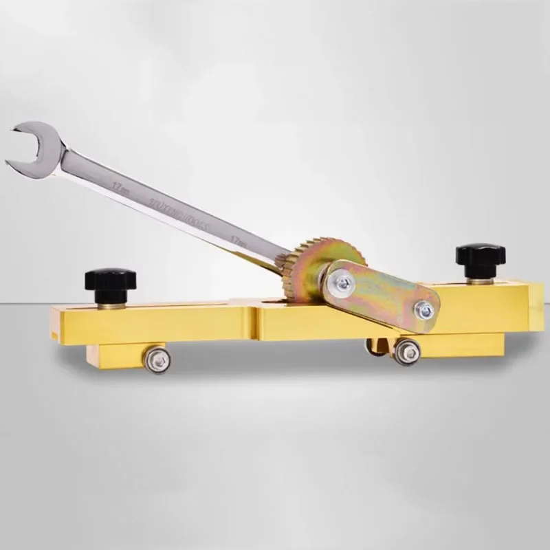 Welded edge cutting gas pipe shavings flange cutter 90-315mm manual PE pipe edge planer hot melt hip welding machine