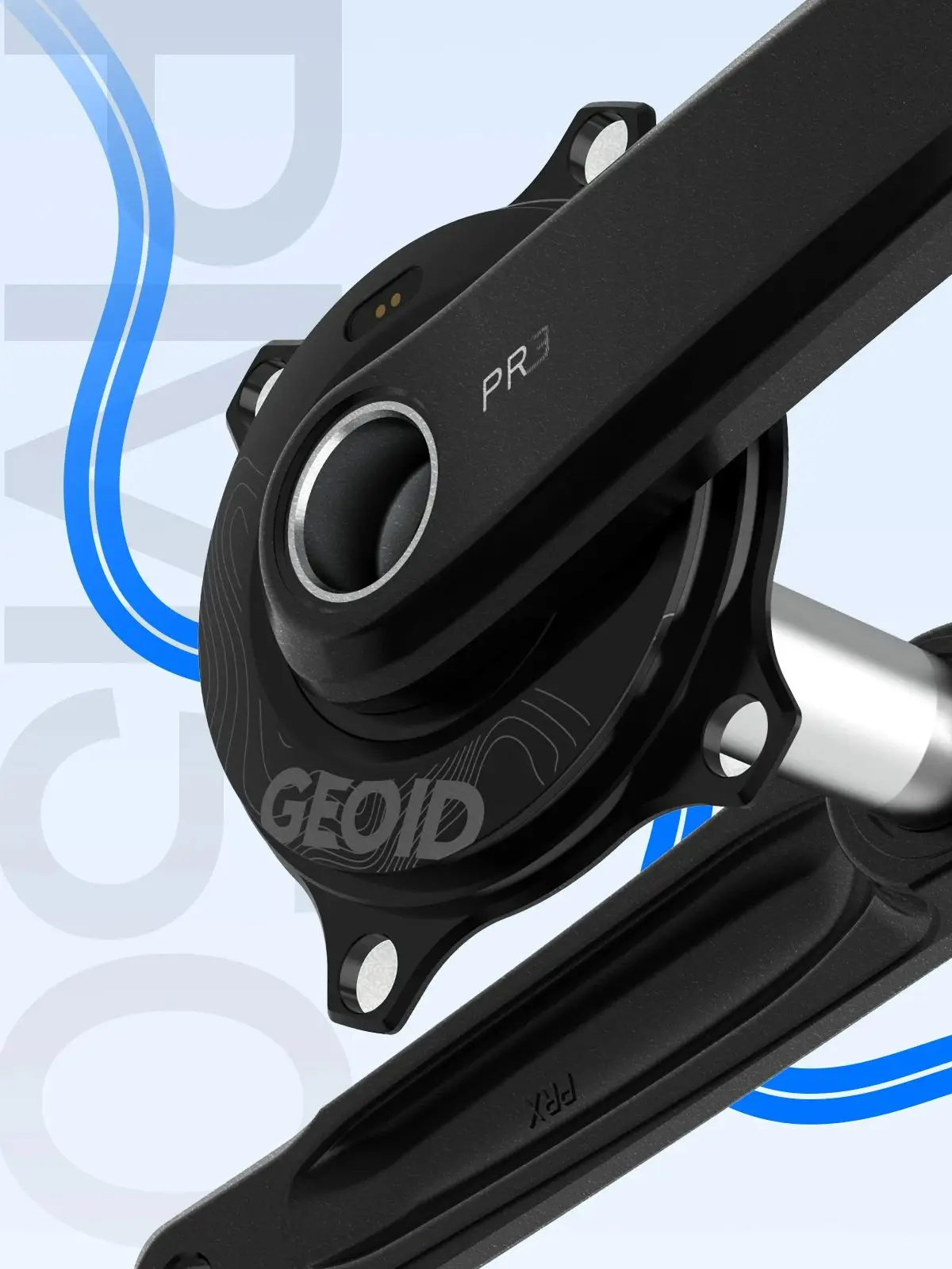 AliExpress GEOID PM500 Power Meter 110BCD 4 Bolt Crank 24mm Spindle ANT+ Bluetooth Road Bike Power Meter for Shimano