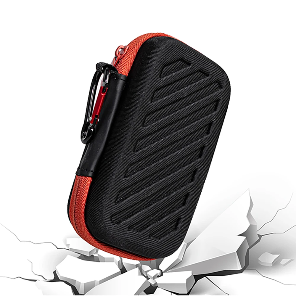 حقيبة تخزين إيفا الصلبة لـ SanDisk E80 E81 E60 E61 E30 صندوق حماية القرص الصلب المحمول الخارجي المحمول القرص الصلب حقيبة حمل السفر