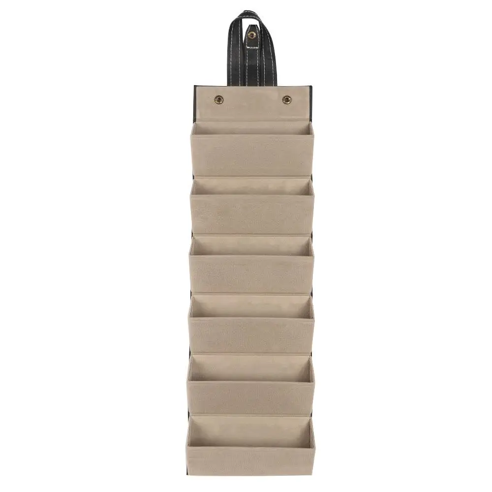 PU-Leder Display Tragbarer Brillenorganizer Brillenhalter Sonnenbrillen-Etui Aufbewahrungsbox – Detail 3
