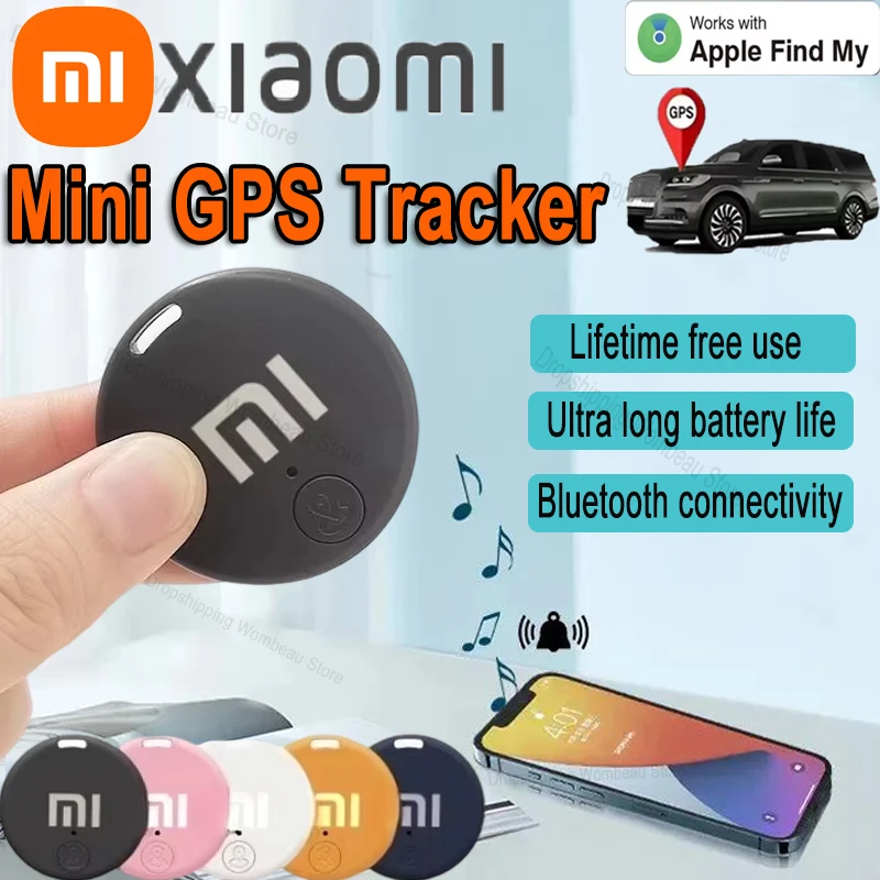 جهاز تعقب صغير بنظام تحديد المواقع من Xiaomi مزود بتقنية البلوتوث 5.0 جهاز مضاد للفقدان حقيبة أطفال للحيوانات الأليفة محفظة تتبع السيارة IOS أندرويد مكتشف ذكي محدد 2025