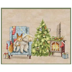 12077 Cross Stitch Kits Sets For Embroidery Cross-stitch Cross Stitch Complete Kit Stich Cross Stitch Set Needle Arts & Craft