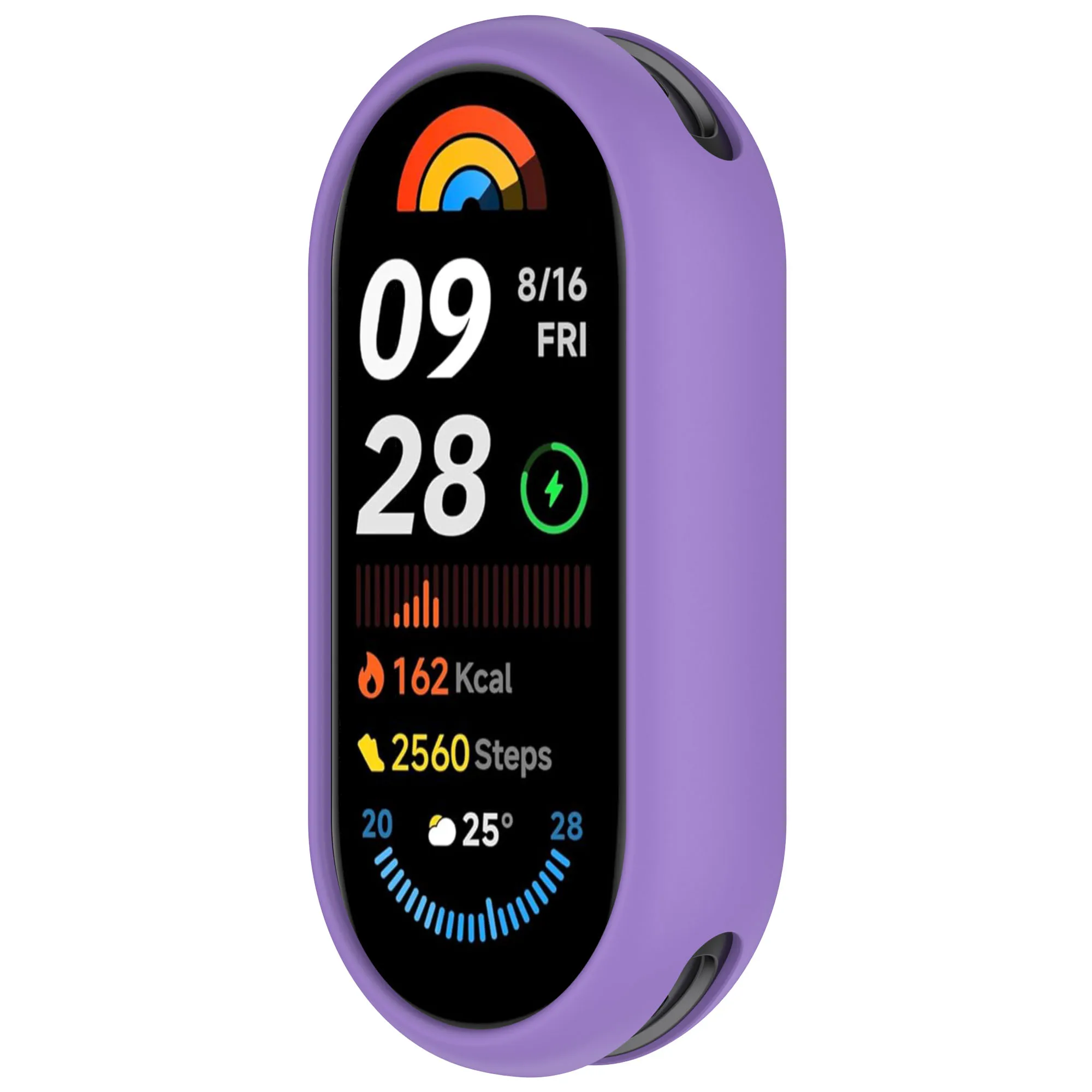 Xiaomi Mi Band 10/9/8 용 부드러운 실리콘 케이스 Mi Band 8/9/10 보호 액세서리 용 중공 보호 충격 방지 범퍼 쉘