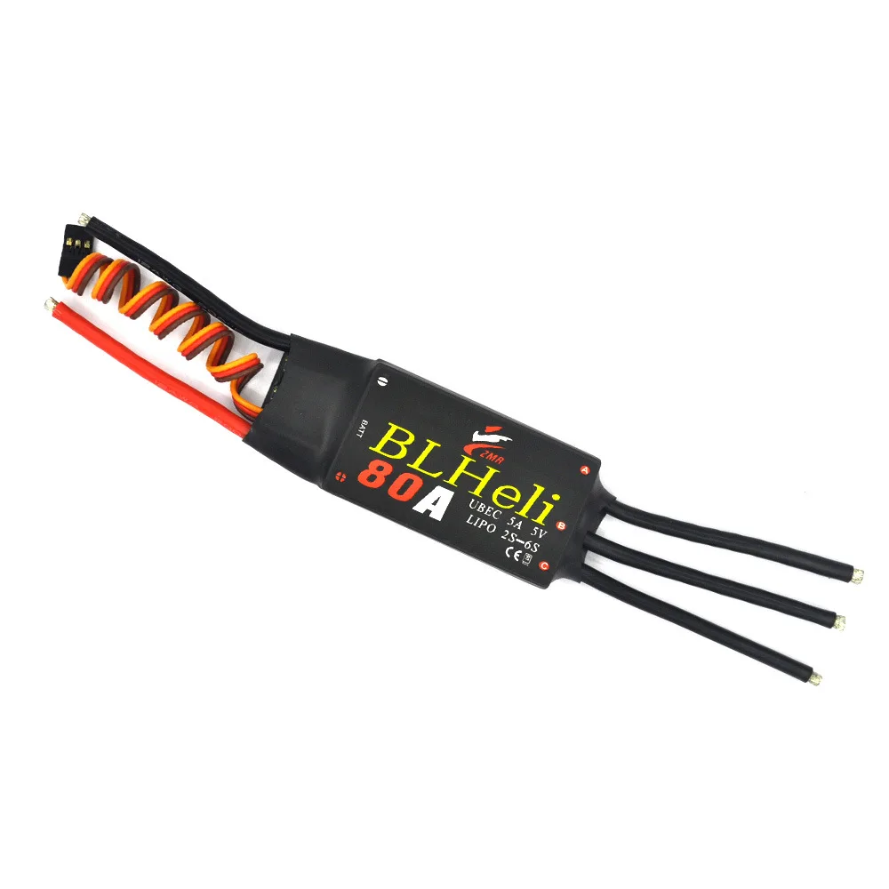ZMR BLHeli Series Brushless ESC 12A / 20A / 30A / 40A / 50A / 60A / 80A BEC UBEC for RC Multirotor Helicopter Airplane