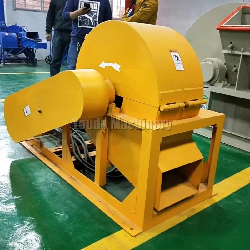 High-Performance 1-20 TON/H Wood Chipper Shredder with Electric/ Engine China's Leading Forestry Machinery