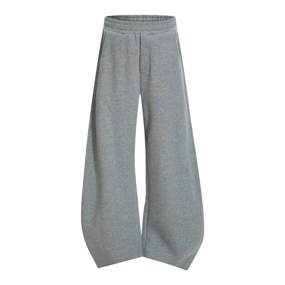 2026 New Summer Scimitar Sweatpants Loose Draped Wide Leg Long Pants Men Personality Casual Versatile