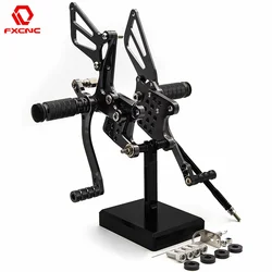 For Suzuki SV650 SV1000 S SV650S SV1000S / SV 650 1000 1998-2011 2012 2013 2014 CNC Aluminum Foot Pegs Footrest Rearset Footpeg