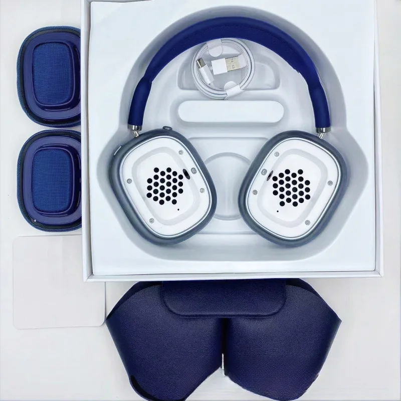 Bluetooth over-ear headphones with magnetic ear cups for sports and music