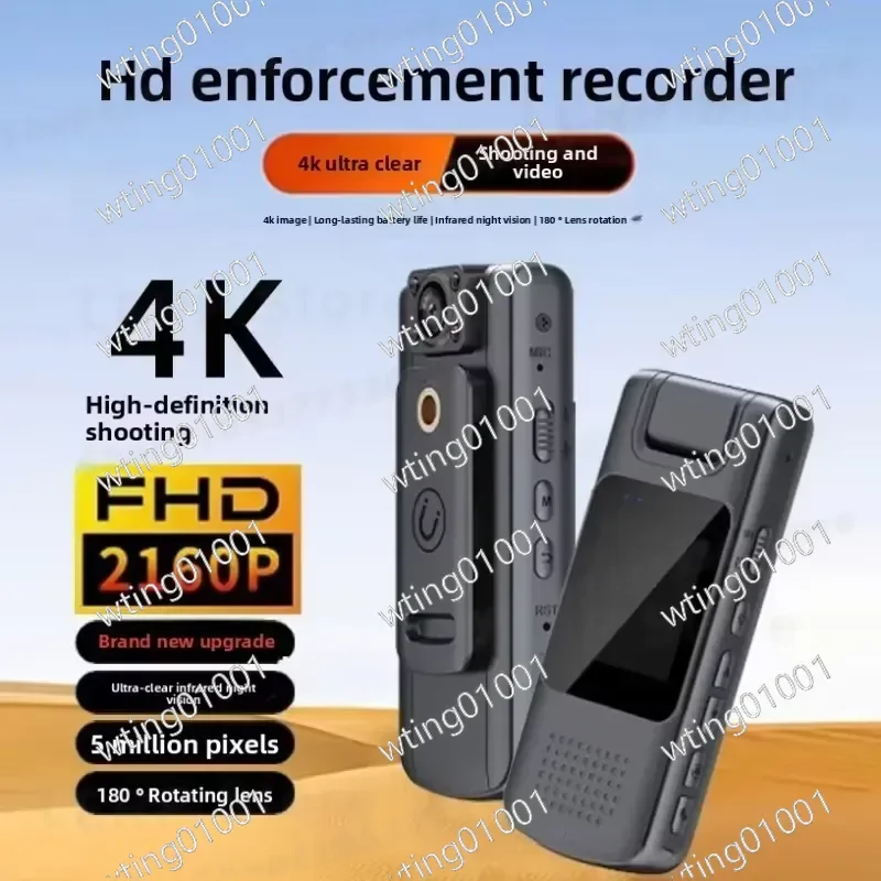 for 4K HD Sports Cam Wide Angle Night Vision Portable Outdoor Cycling Video Recorder Support MicroSD Card Action Camera