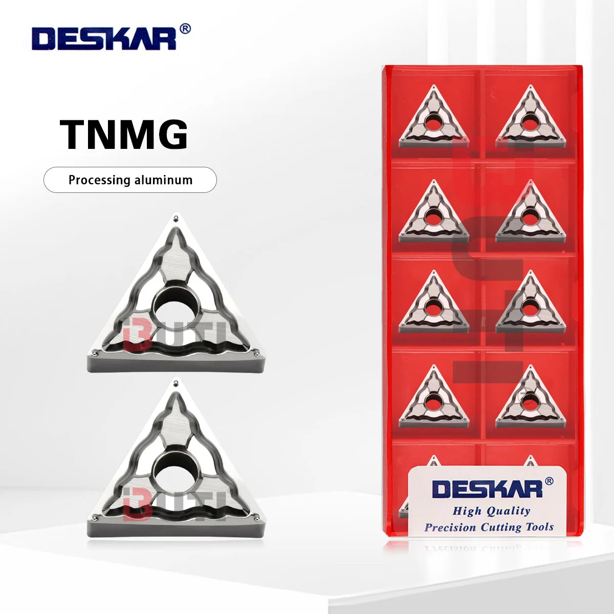 

DESKAR 100% Original TNMG160404/160408 HA K10 Numerical Control Lathe Turning Inserts Cutting Tools Processing Aluminum Cutter