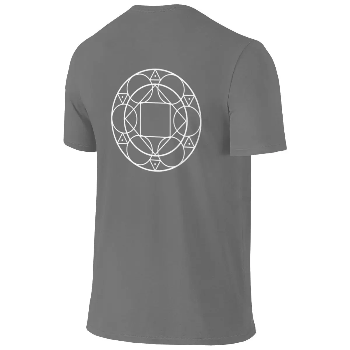 Ley Lines Business Casual Reversible T-shirt Fresh And Casual Morandi Colors Shirt