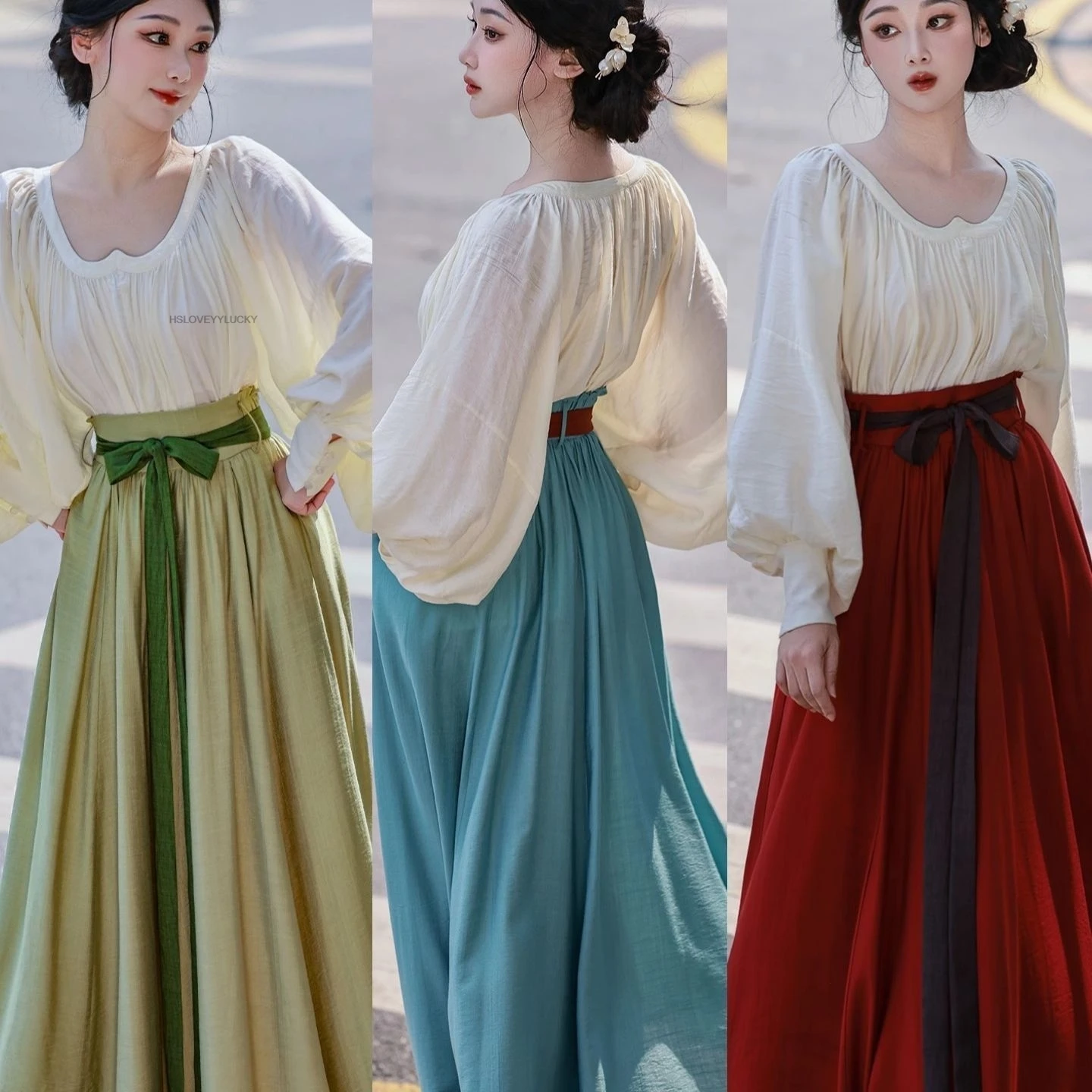 

Chinese Women Hanfu Dress Set Women Oriental Ancient Costume Party Women Elegant Hanfu Dress Cosplay Princess Fancy Outfit