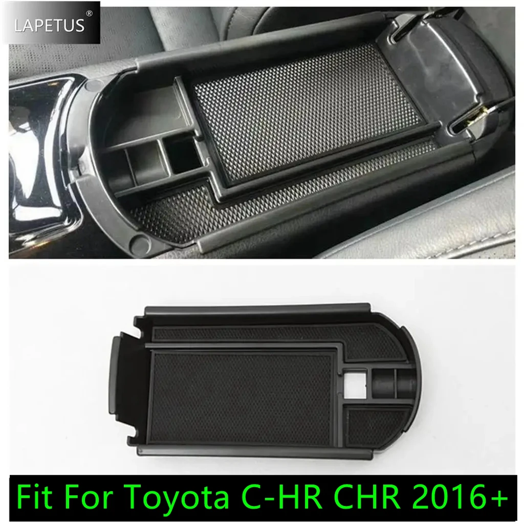 

For Toyota C-HR CHR 2016 - 2022 Auto Central Armrest Storage Box Container Organizer Phone Holder Plastic Interior Accessories