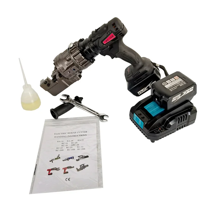 RC-16B Cordless 16mm Rebar Cutting Tool Efficient and Portable Hydraulic Rebar Cutter Blades
