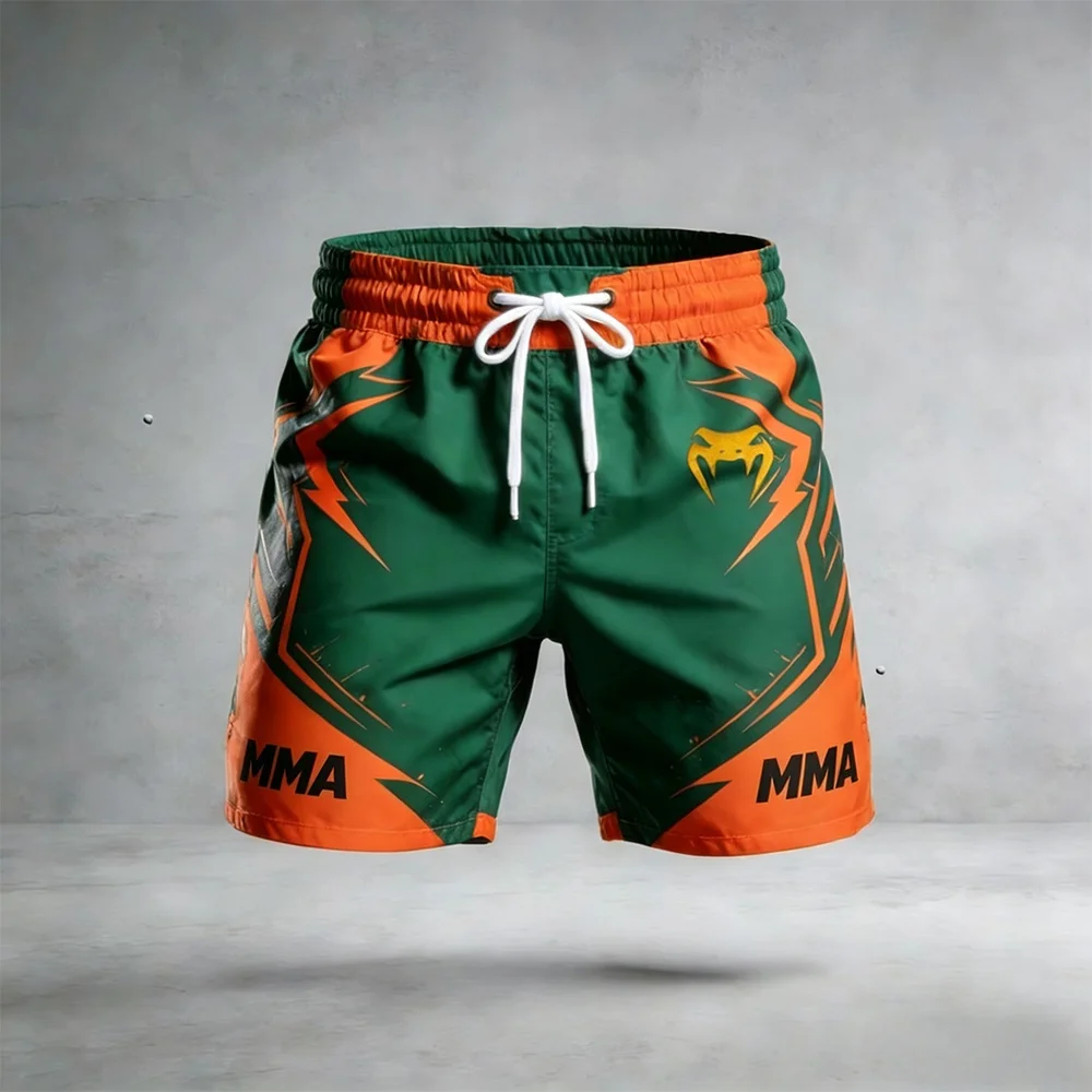 2026 Neue MMA Sommer-Kampfnacht Achteckiger Käfig Boxen Schnelltrocknende Atmungsaktive Shorts Herren/Kinder Mode Event Sportshorts ﻿ – Detail 7