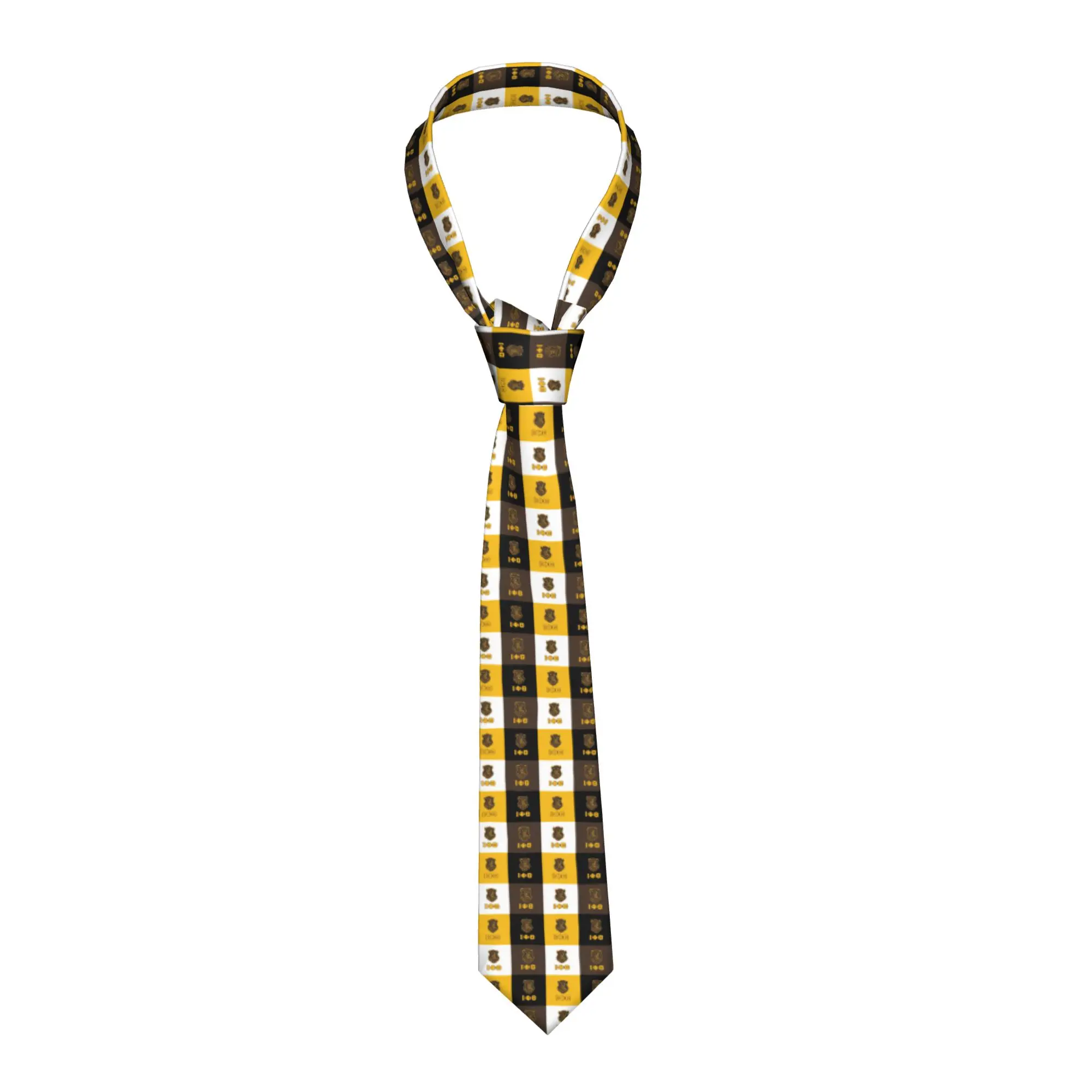 ClassicIotas Phi Thetas 1963 Checkered Plaid Neck Ties Mens Silk  IPT African American Fraternity  Neckties for Business Cravat