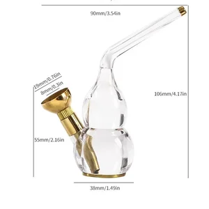 شيشة صغيرة وفلتر شيشة ، سيجارة مزدوجة ، غليون تبغ ، زجاجة ماء ، جديد أفضل 10 شيشة صغيرة محمولة مبيعا - رقم 9