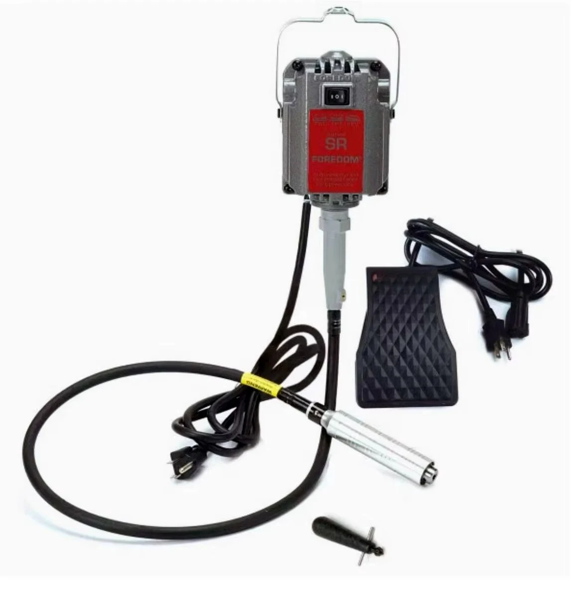 Flexible Shaft SR Machine Goldsmith Tools Polishing Hanging Rotary Motor 18000RPM 230W with Handpiece All Set