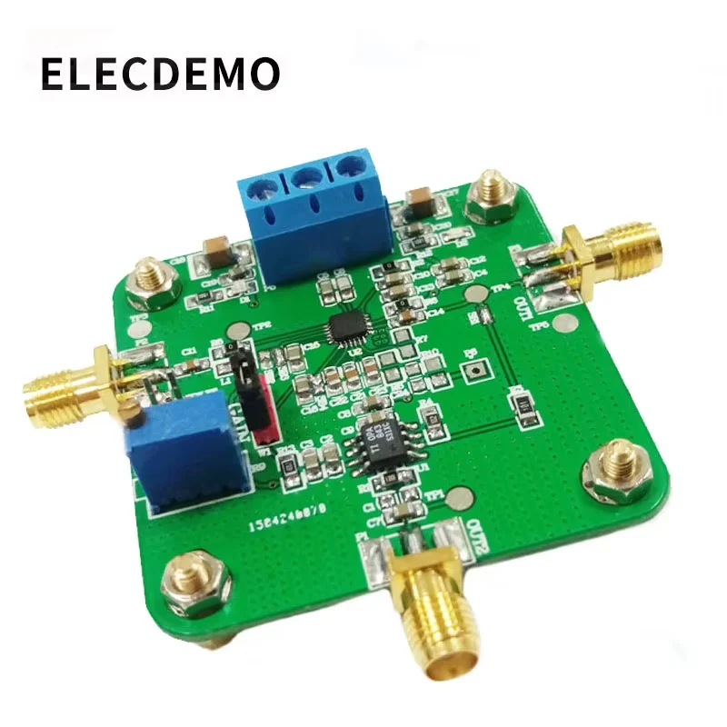 Variable Gain Amplifier Module, Differential Amplifier, 800MHz ,-12 To 22dB Gain Range, High Linearity Low Noise AD8368