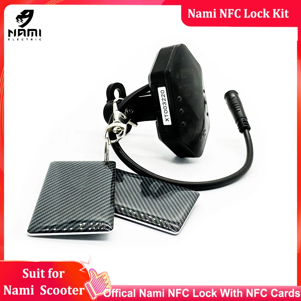 

Официальный новый NFC-замок Nami Burn E 2 Max с NFC-картой для Nami Burn E 2 MAX, запчасти для скутера Nami Klima Max