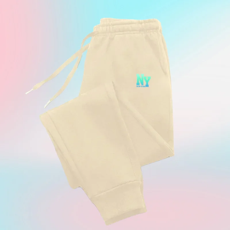 Harajuku الرجال Sweatpants غير رسمية الصوف السراويل الرياضية ركض الشارع الشهير الخريف الشتاء الركض سراويل رياضية