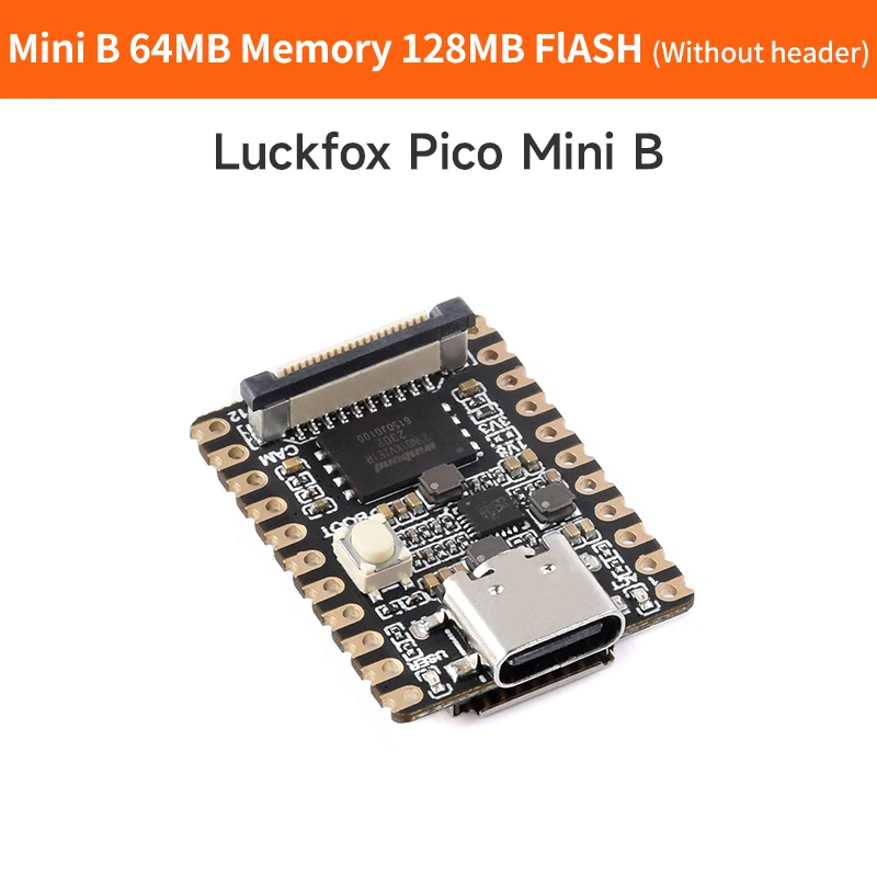 

Luckfox Pico Mini RV1103 Linux Micro Development Board 64MB DDR2 128MB FLASH Mini-B better than Raspberry Pi Pico Board