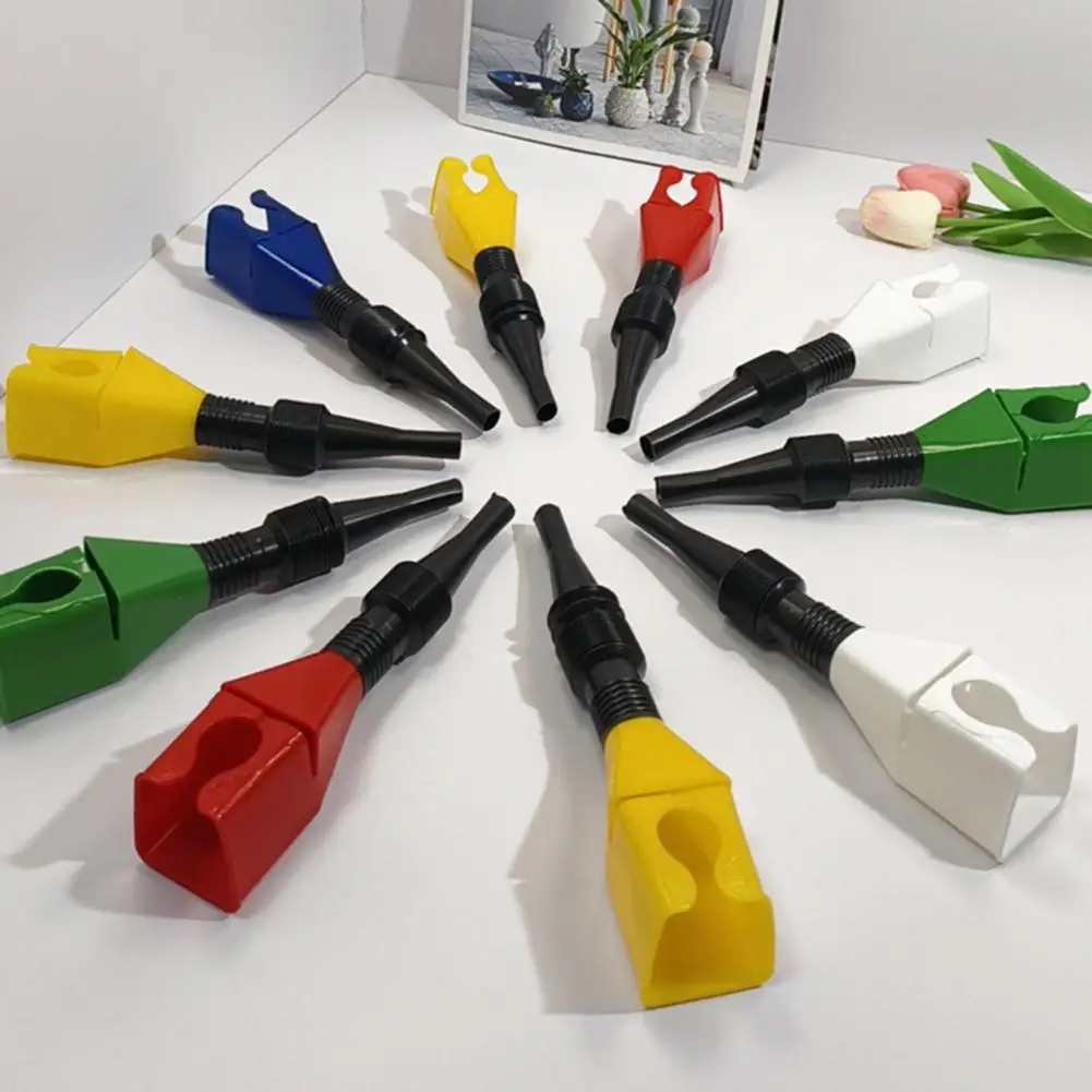 

2 шт., воронка с широким горлышком, воронка для заправки, портативная воронка с пряжкой, универсальный гибкий инструмент для слива, инструмент для переноса жидкости