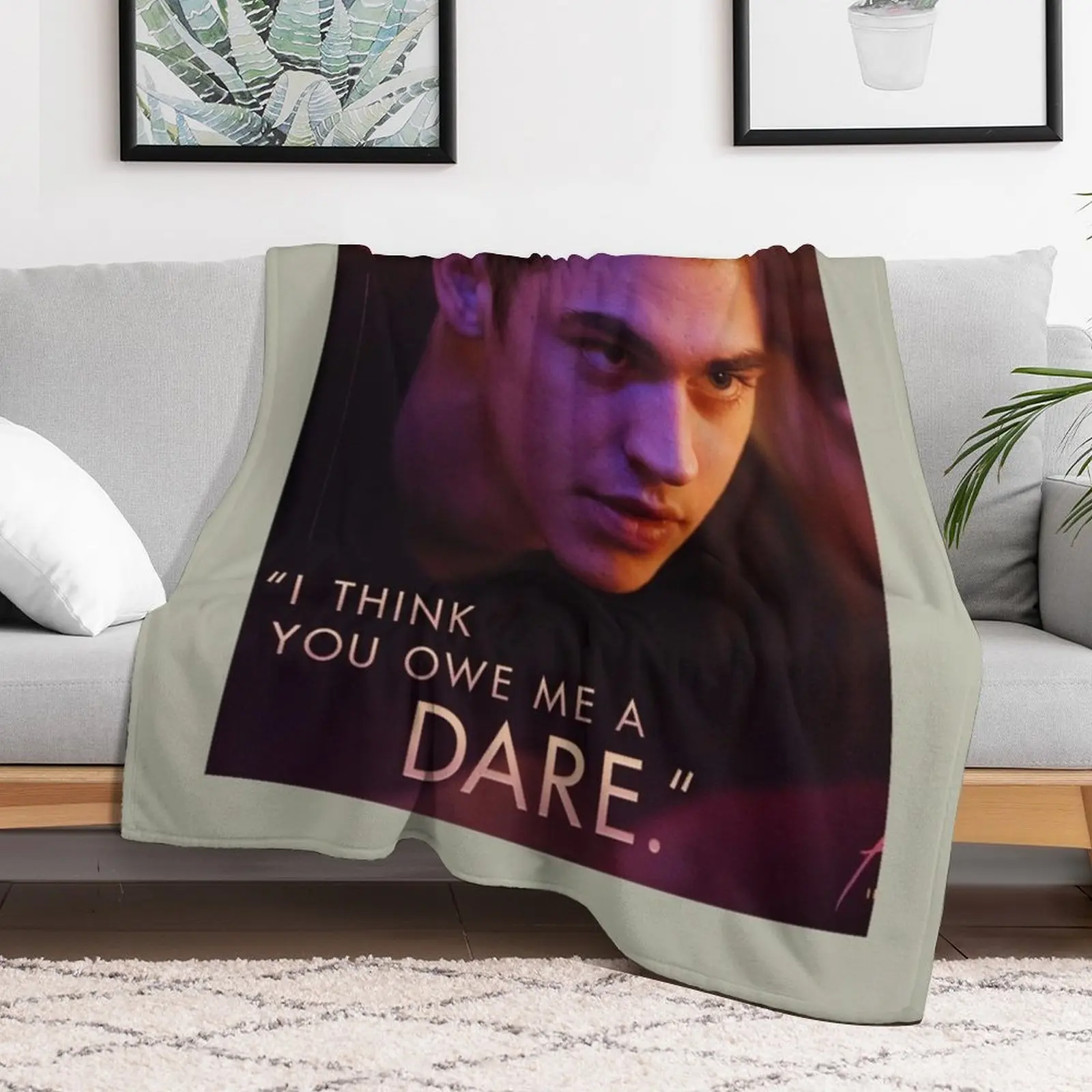 After We Collided Movie quote Throw Blanket Reusable Durable Soft Blanket for All Seasons