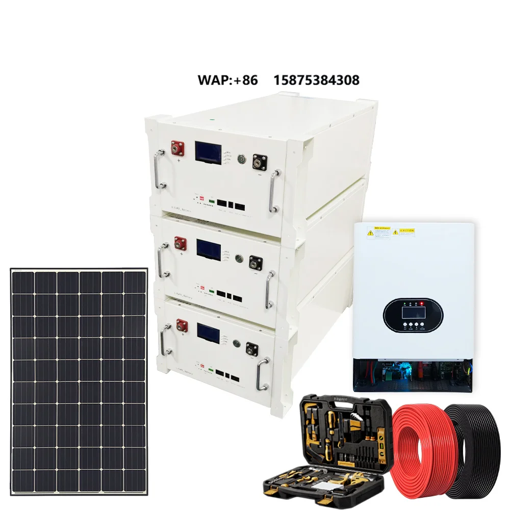 Hybrid Photovoltaic Solar Panel Complete Kit 5KW 6.5Kw 7Kw 7.5kw 11kw Off Grid Solar Power Energy System