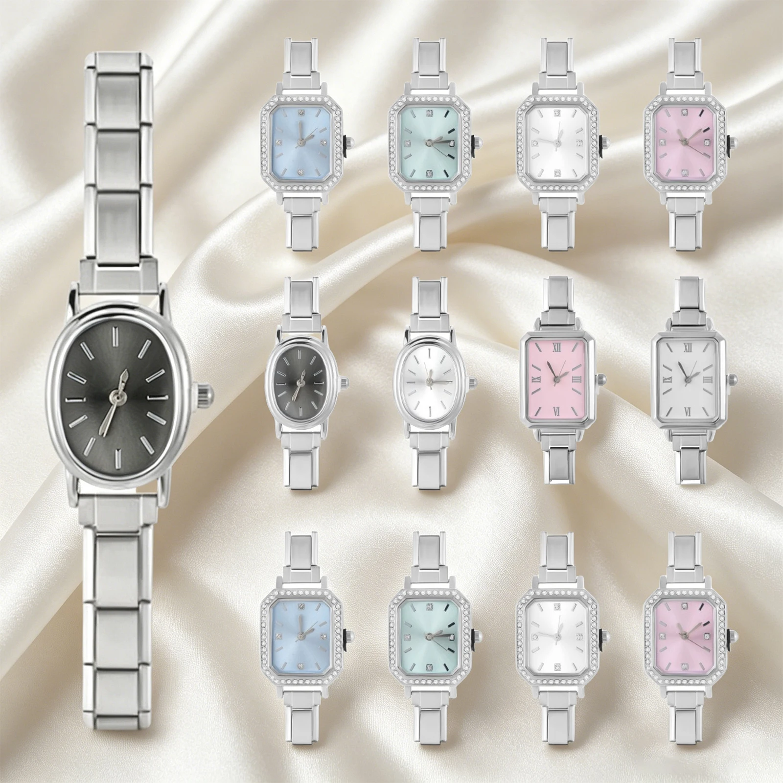 Jewelry Watches For Sale - Mode horloge connector roestvrij staal geschikt
