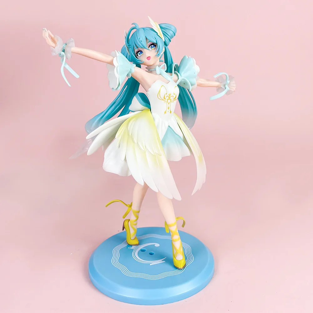 

Kizuna Ai figure, beautiful young girl, Swan Lake lantern, Chang'e, Luo Tianyi figurine, anime birthday gift