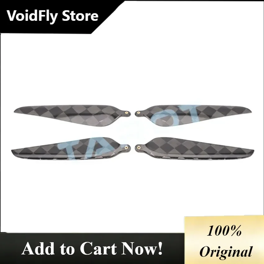 VoidFly Tarot-Rc TL2947/TL2948 15.5 Inch 39.37cm/17.5 Inch 44.45cm Folding Carbon Fiber Propeller Multi-Rotor Propeller For Rc
