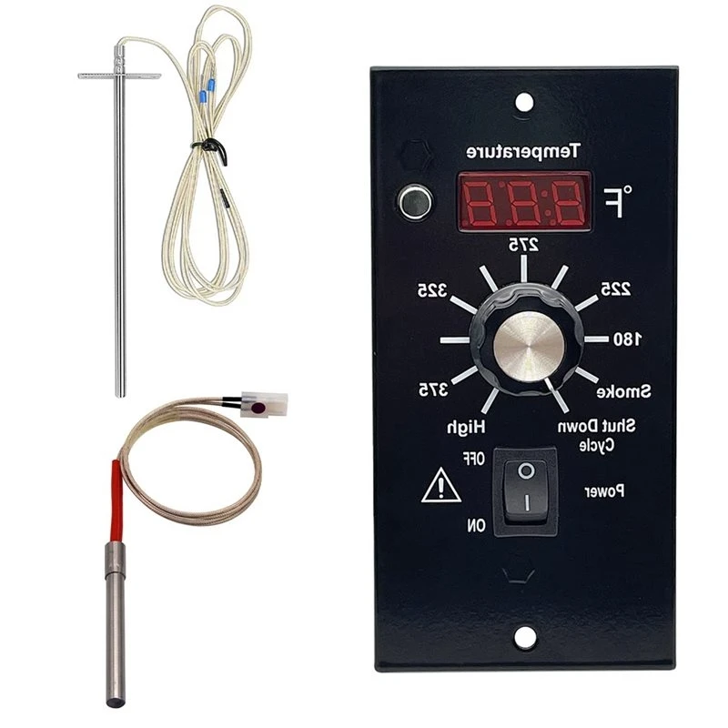 A95I-Replacement Kit For Traeger Digital Controller 7" RTD Temperature Sensor Igniter Hot Rod Pellet Wood Grills