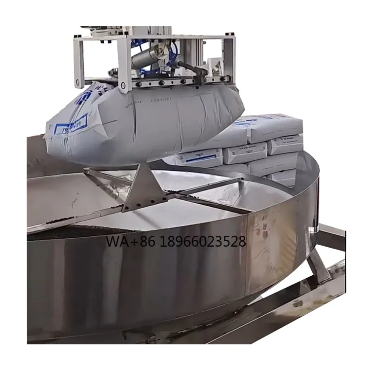 Automatic feeding robot bulk bag unloading fully automatic robot bale opener