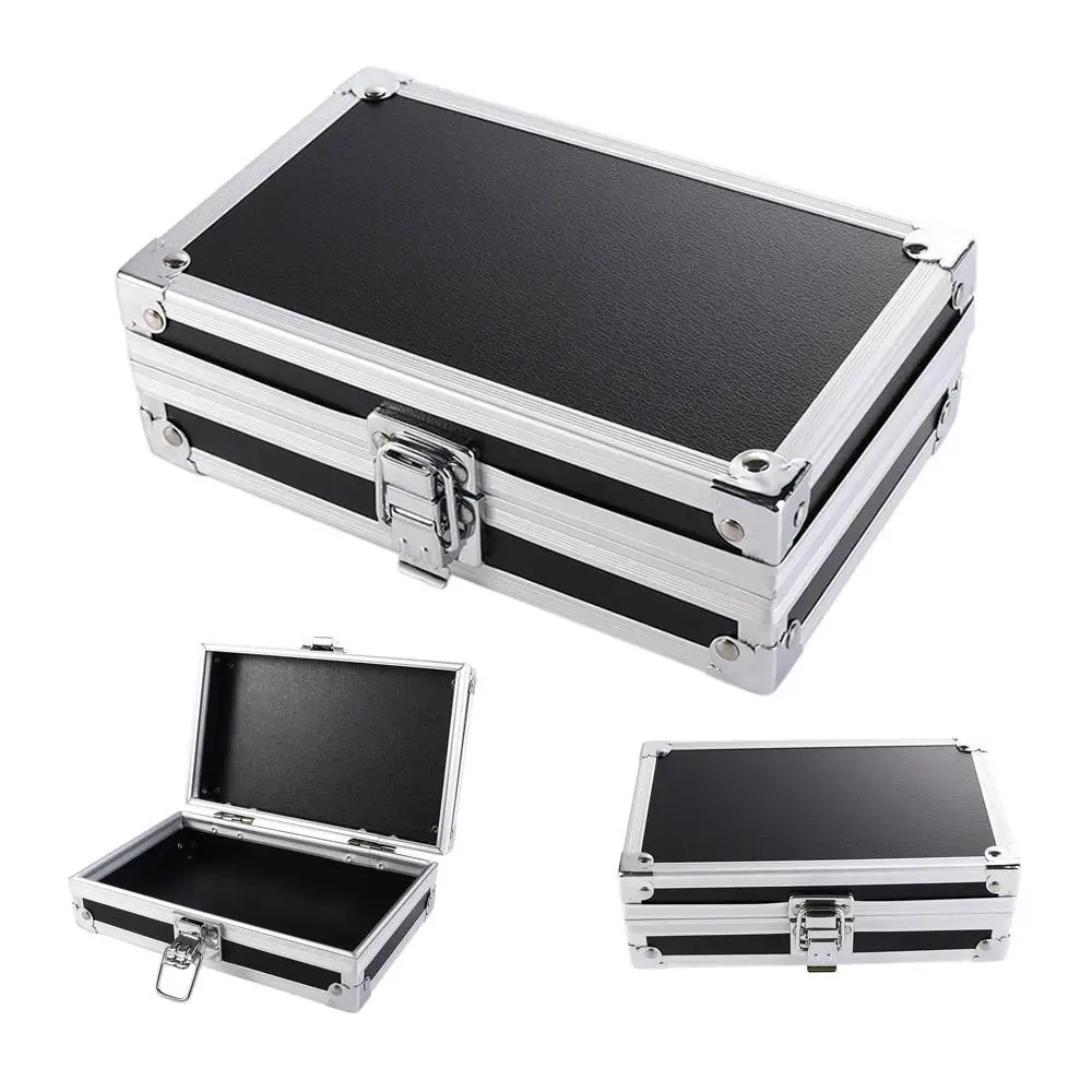 Aluminum Portable Tool Case Safety Equipment Instrument Storage Carrying Case Shock Resistant