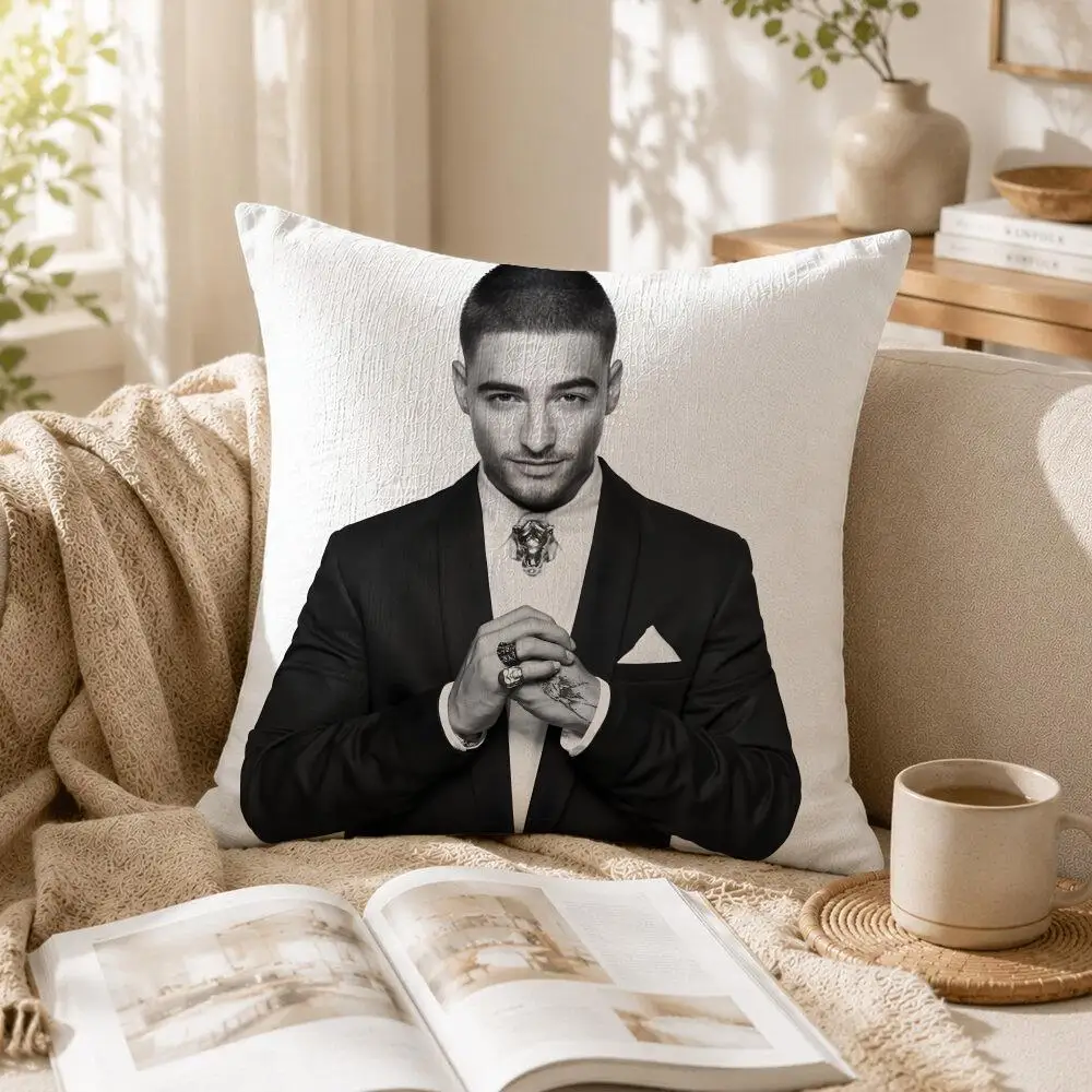 S-Singer M-Maluma Cushion Cover Organic Linen Square Pillow Case Naturally Durable Hypoallergenic Gentle On Sensitive Skin