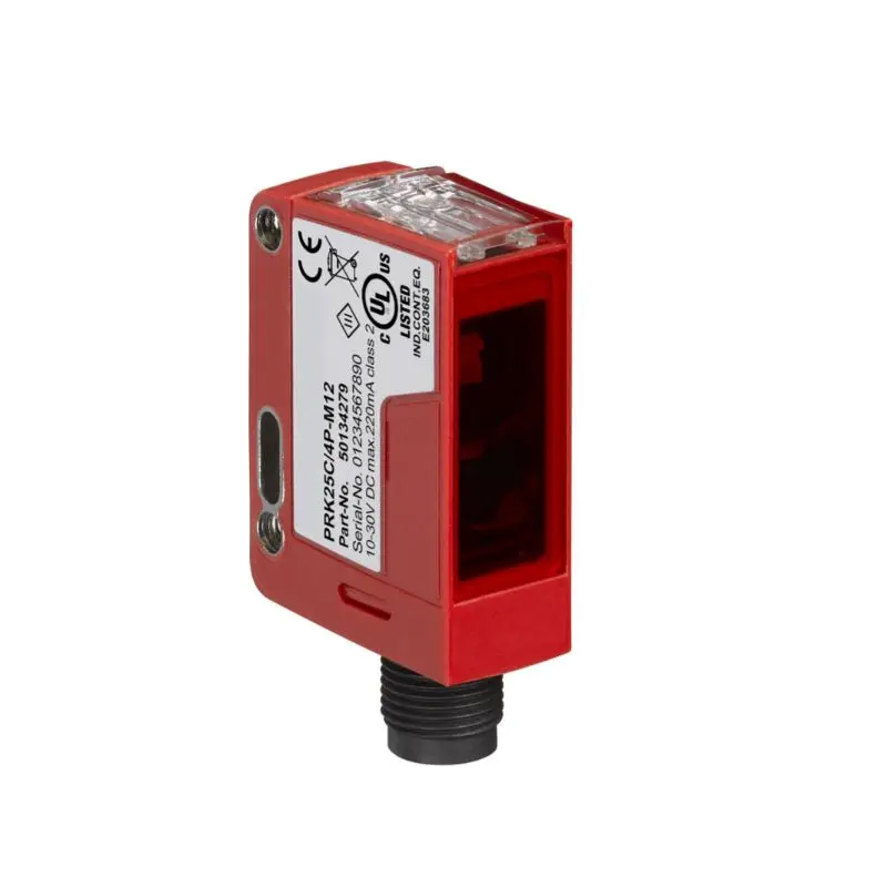PRK25C/4P-M12 Mirror Reflection Photoelectric Sensor with Polarizing Film Mirror PRK25C/4P-M12 50134279
