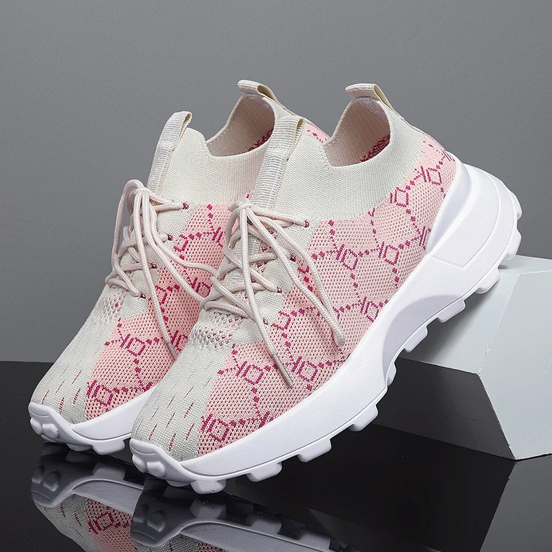 Nieuwe coole dames golfer trainingssneakers luxe stijl dames atletische golfschoenen ademende dame populaire vrijetijdsgolfschoenen