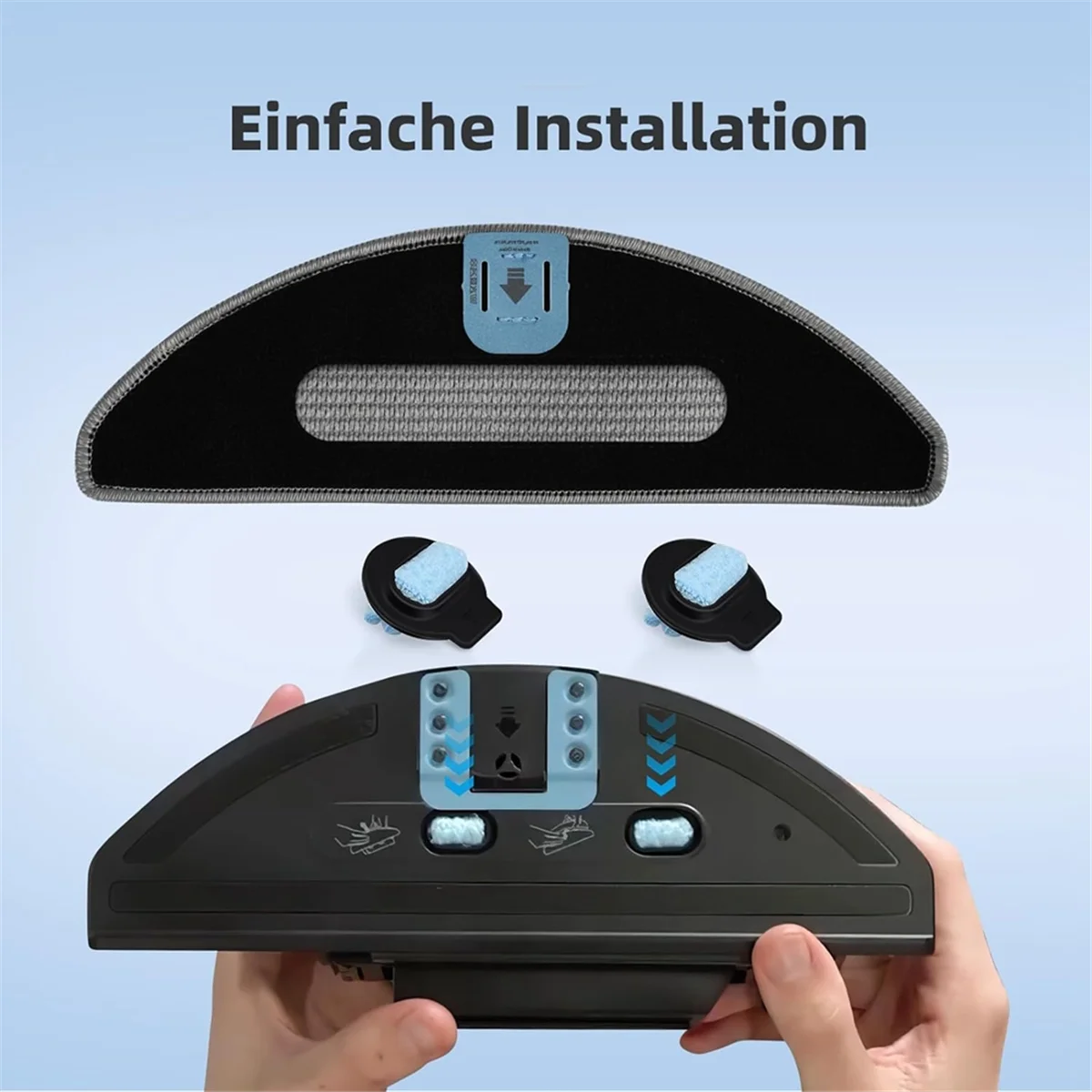 

A69T1Set для IRobot Roomba Combo I8+ / I8 / Combo J5 / Combo J5+ / Combo I5 / Combo I5+ Автоматическая всасывающая швабра Робот Моющаяся швабра