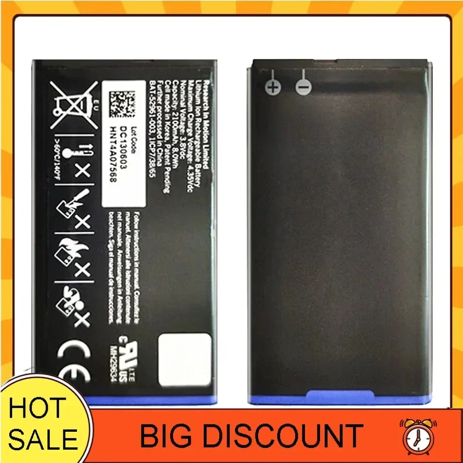 BAT-52961-003 BAT52961003 2100mAh Mobile Phone Battery For Blackberry Q10/Q10 LTE/Q10 LTE SQN100-1 Smartphones Batteries