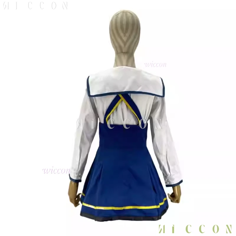 2025 حدد OBLIGE Kukuru Yato تأثيري حلي شعر مستعار الفتيات النساء لطيف زي مدرسي حفلة الهالوين Kawaii لعبة المعرض الملابس