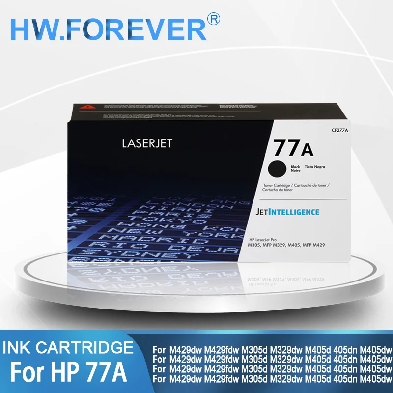 

Оригинальный тонер-картридж 77A для принтеров HP Laserjet M429dw, M429fdw, M305d, M329dw, M405d, M405dw, тонер-картридж Vivid Color.