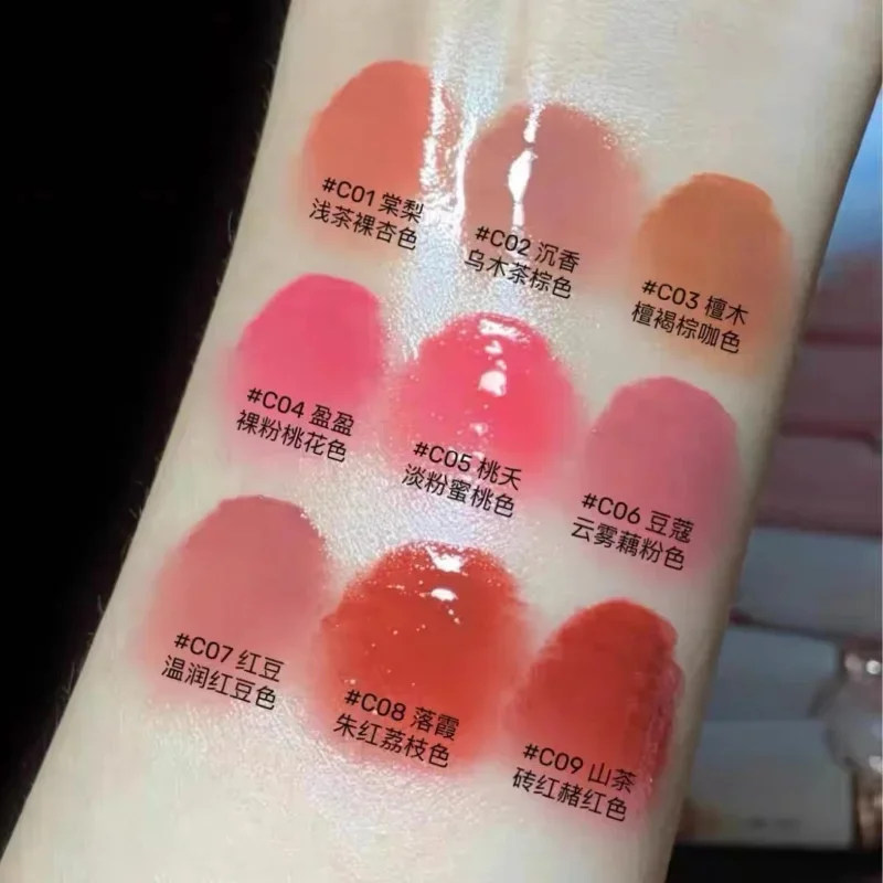 플라워 노즈 버터플라이 클라우드 칼라 컬렉션 솔리드 립글레이즈 글로시 립스틱 뉴리싱 모이스처 롱래스팅 메이크업 화장품