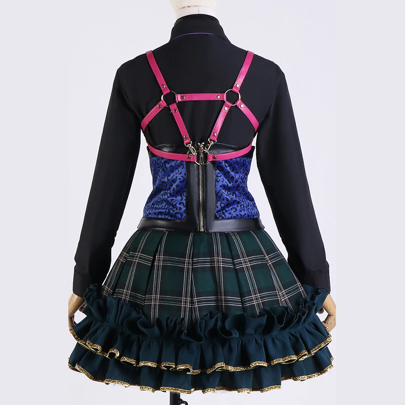 Vtuber Meloco Kyora cosplay En Virtual Idol XSOLEIL sexy JK  skirt Party women Costume