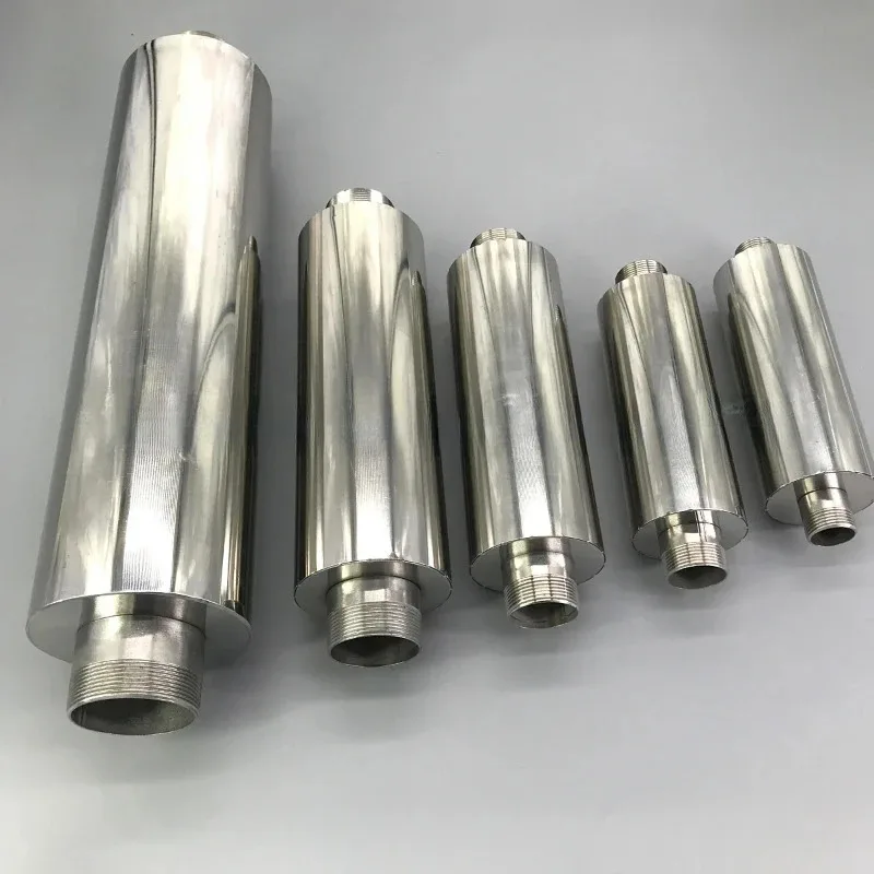 

High-Pressure Fan HG Swirling Vortex Pump Blower Stainless Steel External Noise Reduction Artifact Muffler Silencer