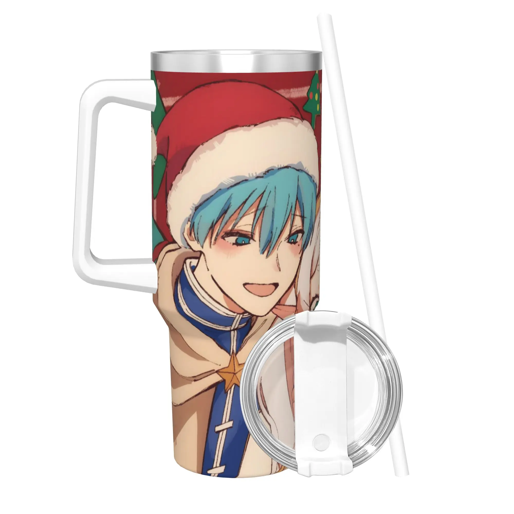 Stainless Steel Tumbler Frierens Beyond Journey's End Thermal Cups Heat Preservation Cold Drink Car Mugs Driving Water Bottle