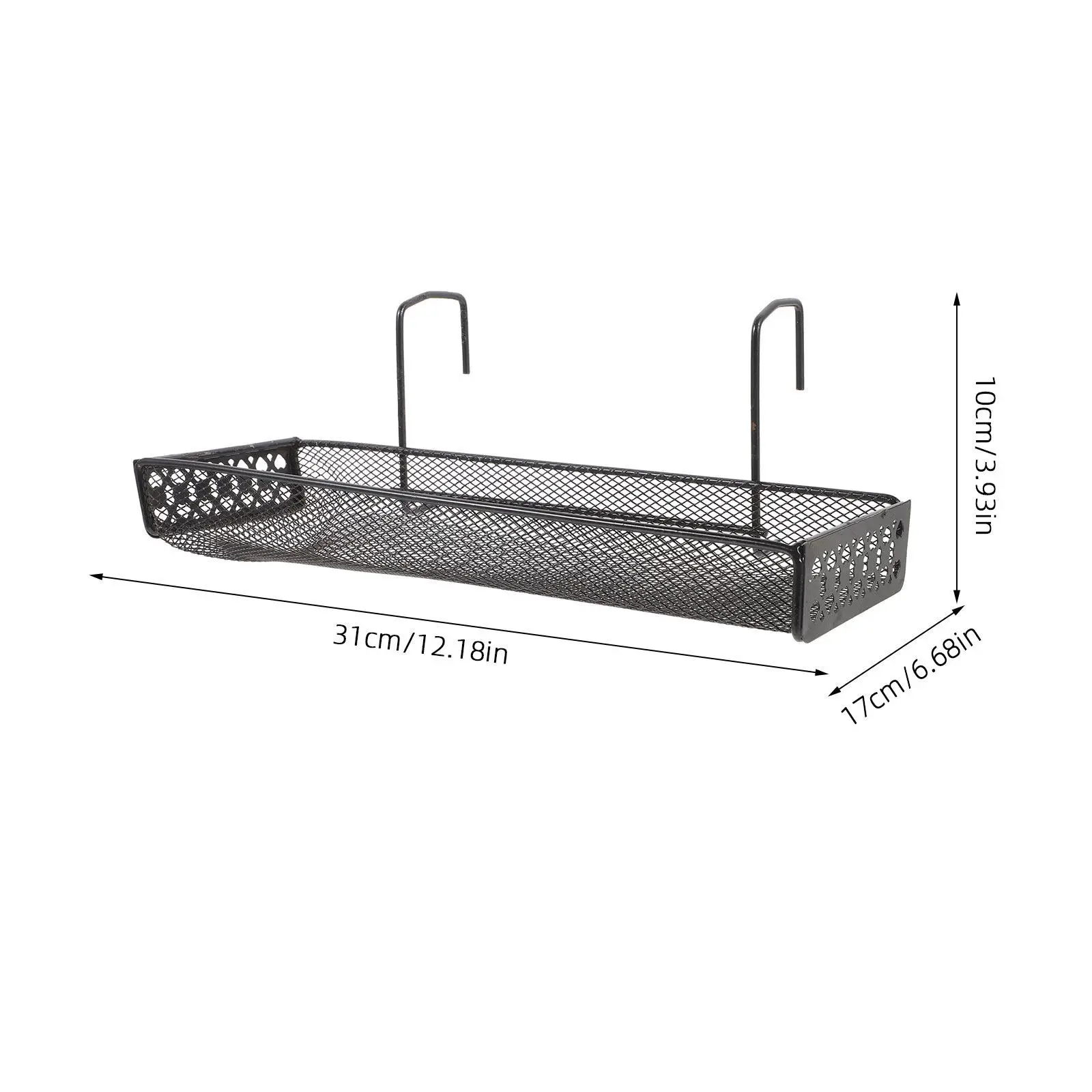 Balcony Plant Hanger Rack Heavy Duty Iron Flower Pot Holder for Outdoor Indoor Use Hanging Shelf for Succulents Bonsai Garden view 6