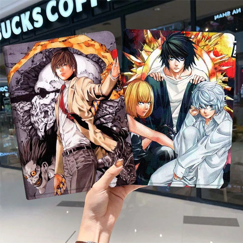 

Manga D-Deaths N-Notes Tablet Case For iPad Pro Air Mini 1 2 3 4 5 6 7 7th 8th 9th 10th 11th 10.2 9.7 10.5 10.9 11 2024 2025