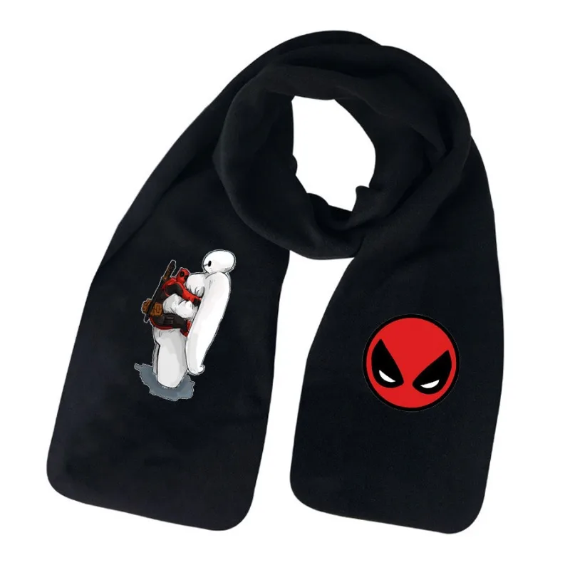 Movie Deadpool Cosplay Scarf Halloween Carnival Party Cos Props Shaker Scarves Birthday Gifts For Boys